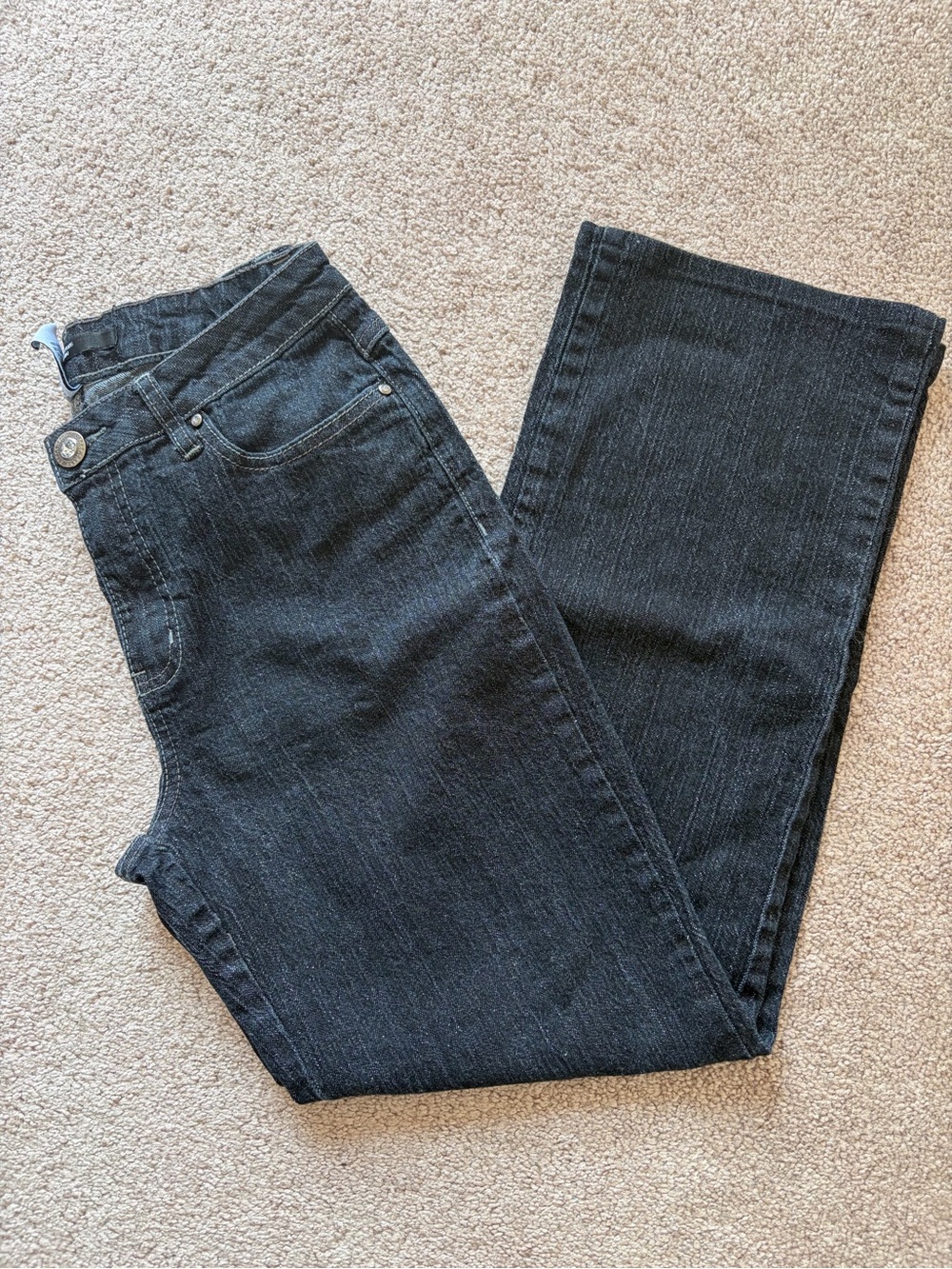 🦋 SIMON CHANG - Sparkly Denim Jeans - Size 4